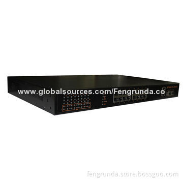 16+4 100Mbps unmanaged PoE switch, installed in IP camera